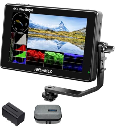 Amazon.com : FEELWORLD LUT6S 6 Inch SDI 2600nits HDR 3D LUT Touch